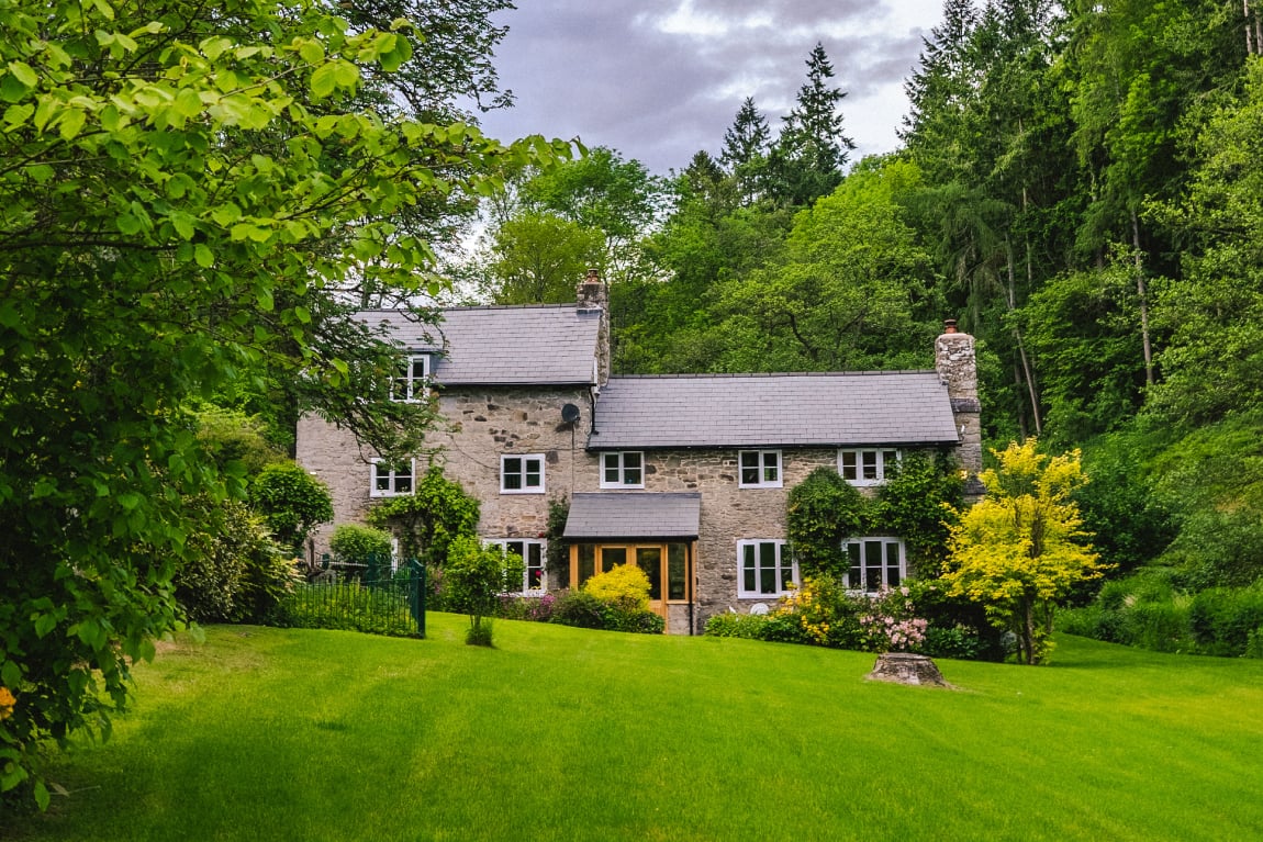 Marrington Mill - looking stunning in lovely grounds and gardens